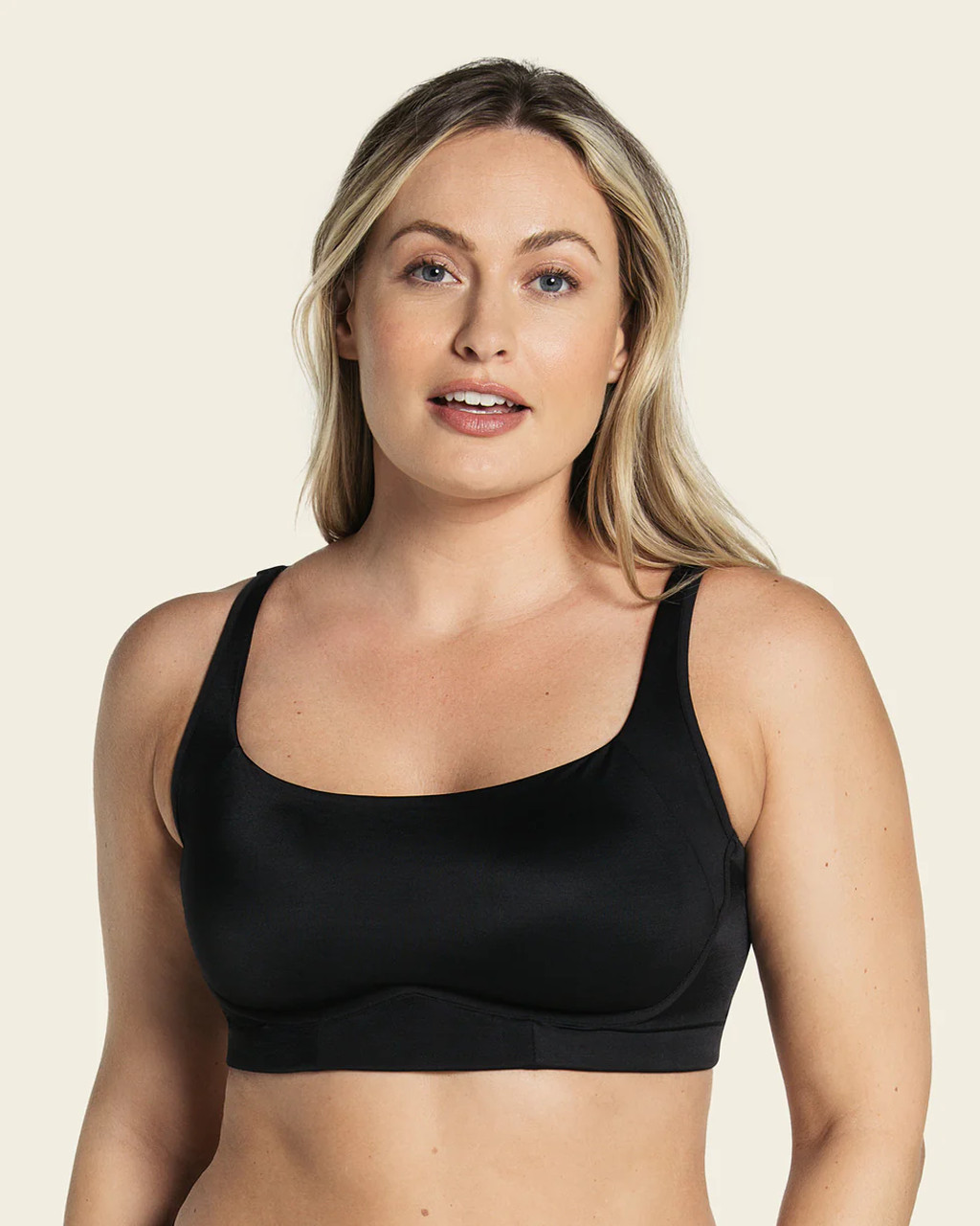 Leonisa Everyday Light Wireless Bra with Support - Comfortable Back Smoothing  Bras for Women Beige at  Women's Clothing store