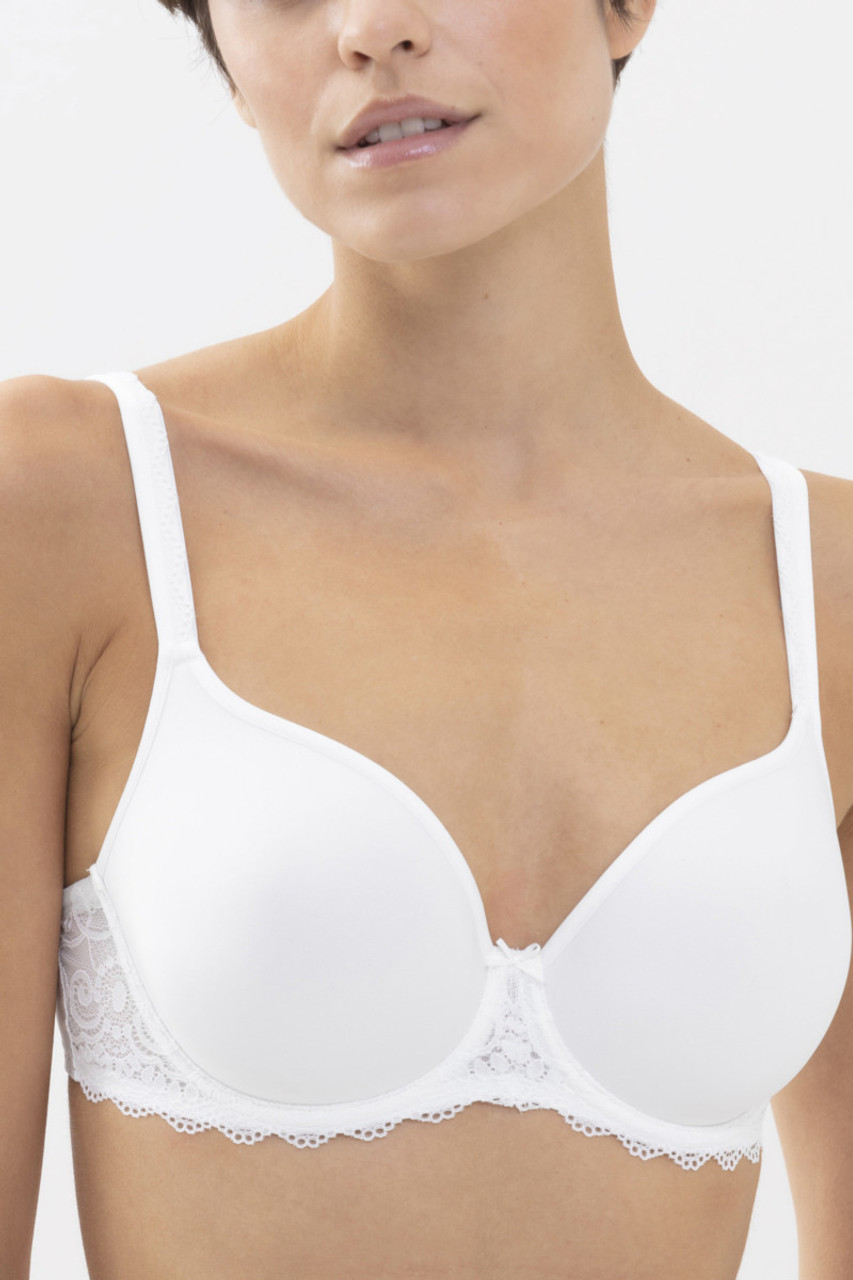 Mey Amorous Full Cup Spacer Bra in White (01) - Busted Bra Shop