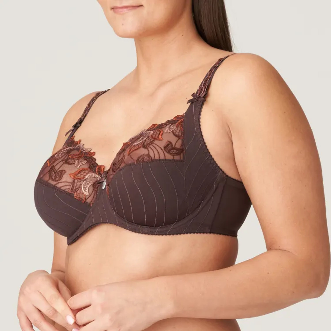 Prima Donna Deauville Full Cup Underwire Bra in Ristretto - Busted