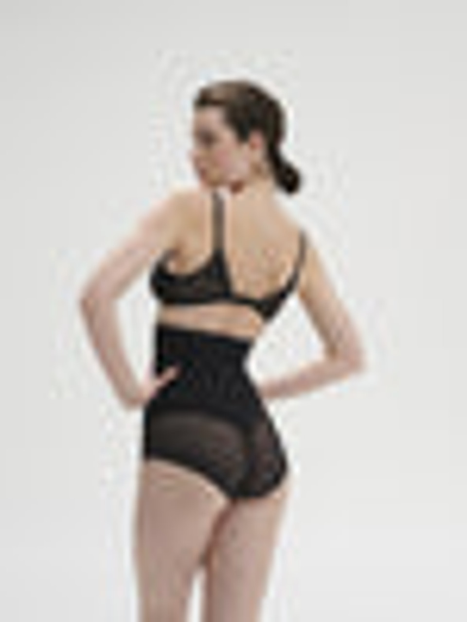 Simone Perele Subtile High Waist Shaper Brief in Black - Busted