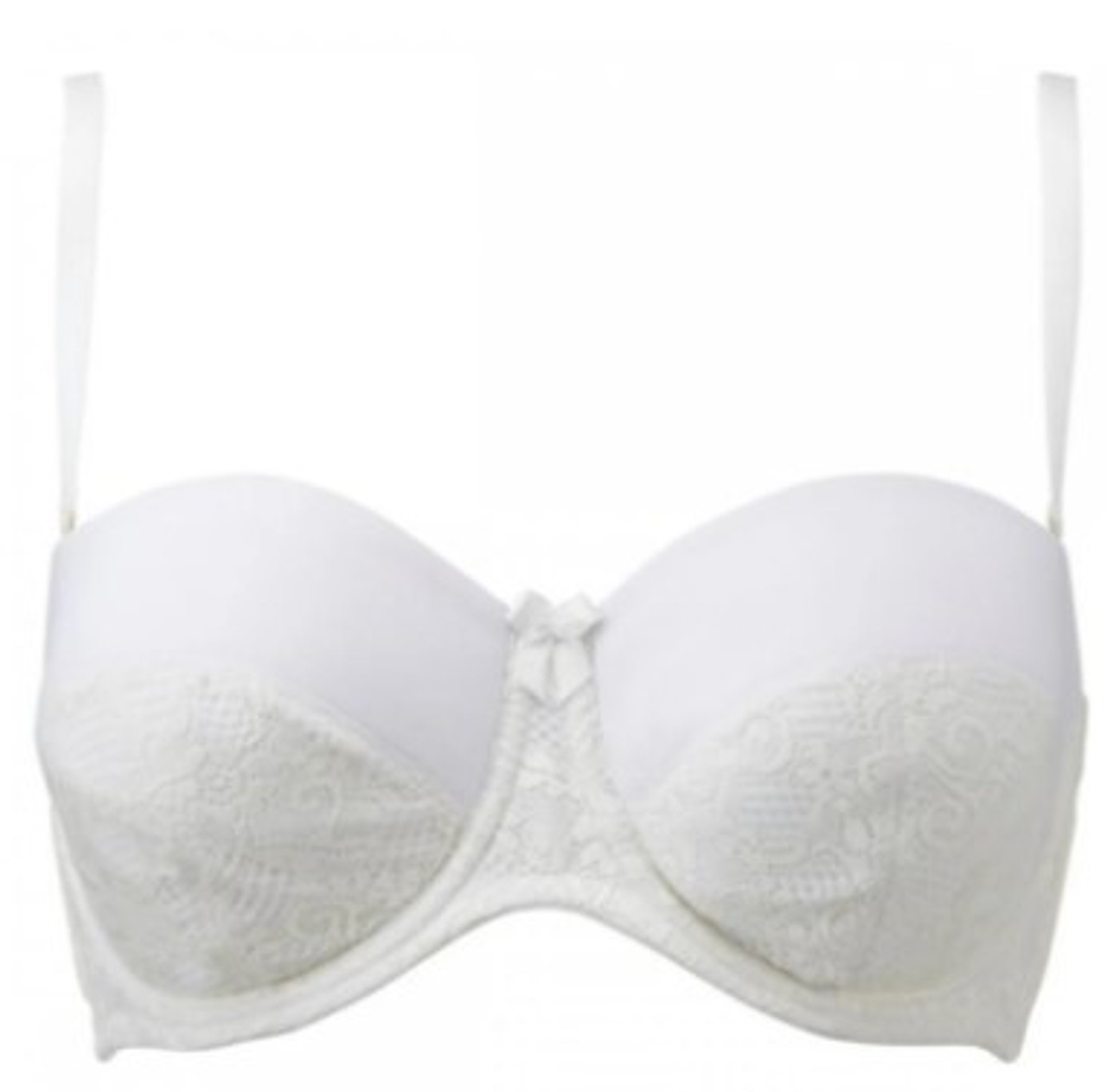 Charnos Superfit Lace Strapless Bra in Ivory FINAL SALE