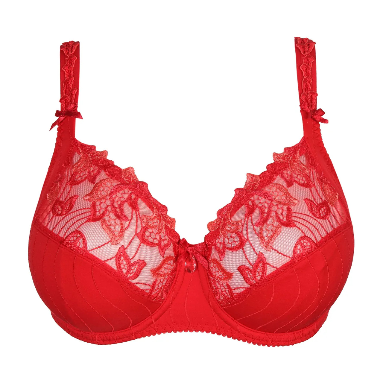 Prima Donna Deauville Full Cup Bra in Scarlet