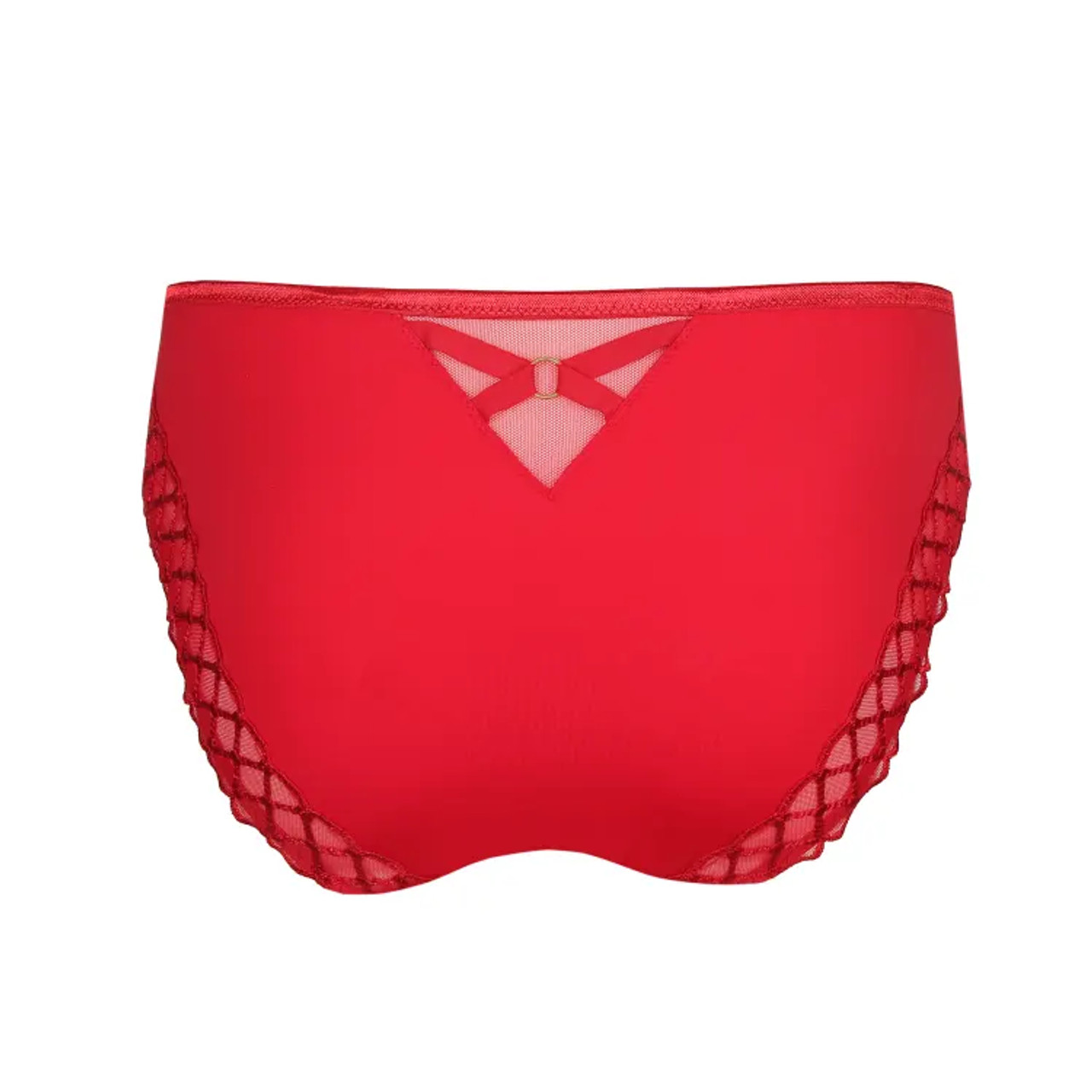 PrimaDonna Vya Rio Brief in Strawberry Kiss (STK) - Busted Bra Shop