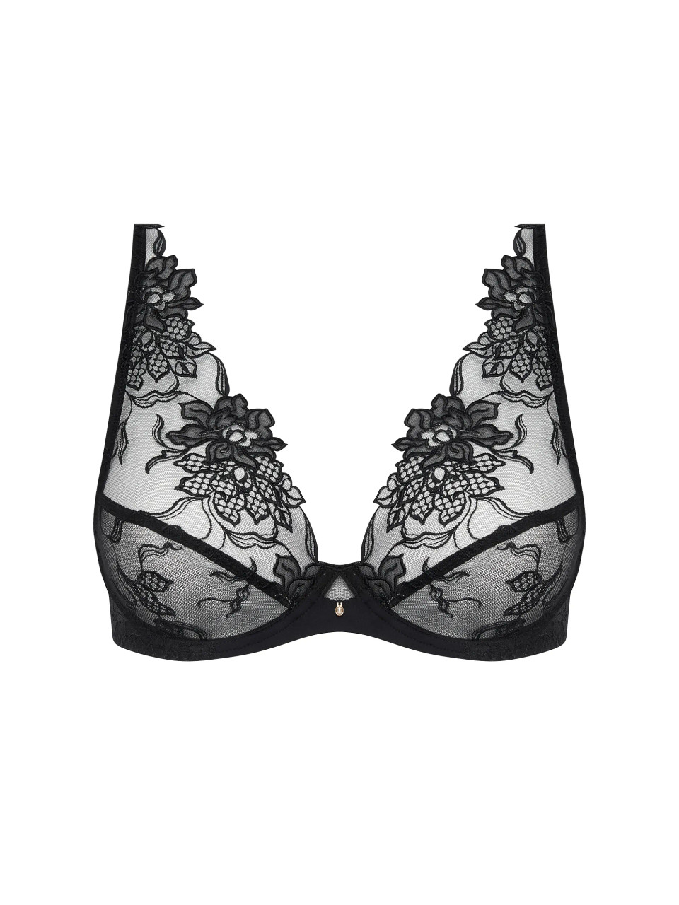 【LISE CHARMEL】新作ブラ★Tellement Glamour★triangle Lise Charmel Tellement Glamour DemiCup &n