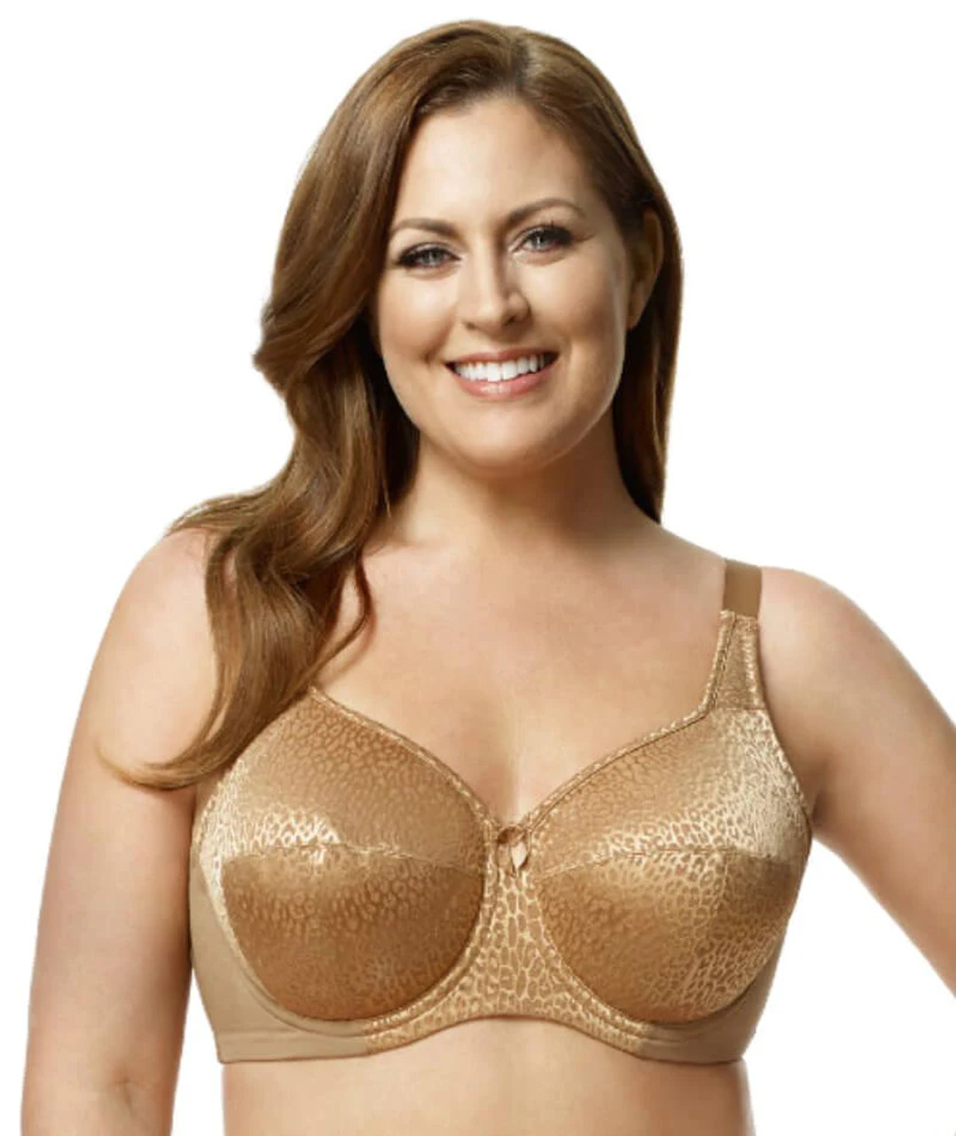 Elila Lace Softcup Bra in Mocha