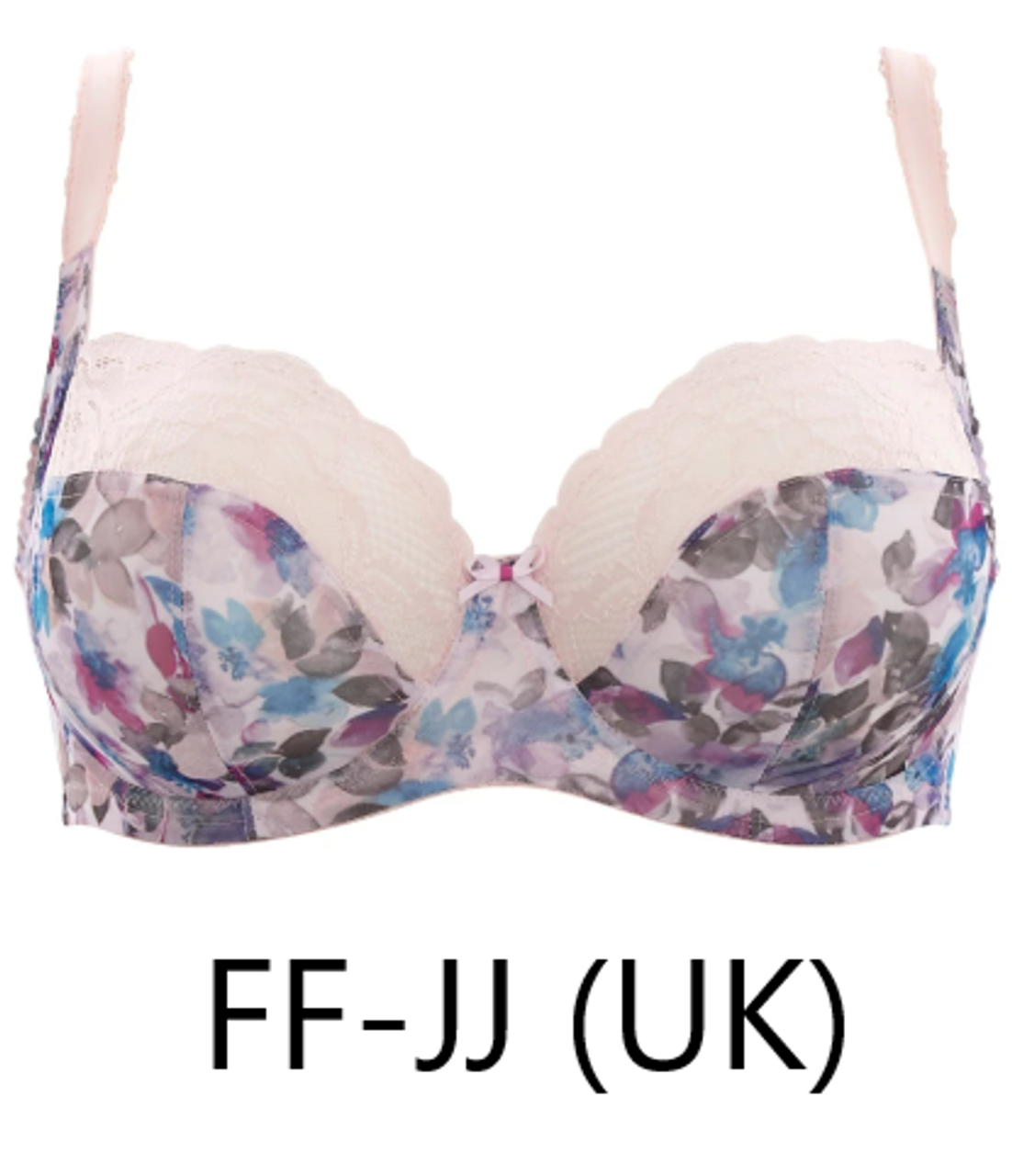 Panache Jasmine Balcony Bra Blossom, £25.20