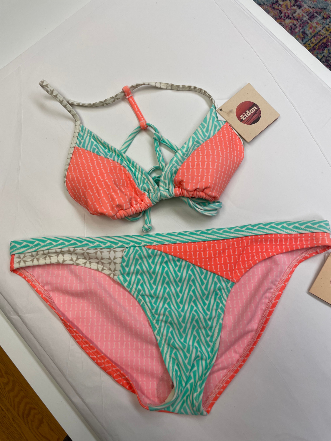 Loop Swim Loop Kali Slider Swim Top in Multi FINAL SALE (70% Off) - Busted Bra Shop