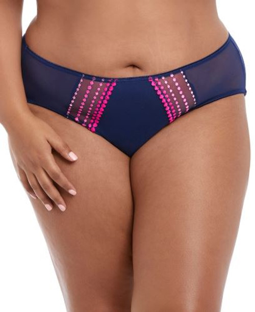 Elomi Lucie High Leg Brief in Aleutian (ALN) FINAL SALE (40% Off)