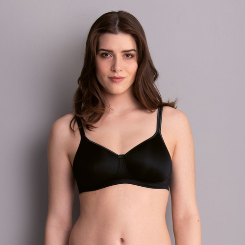 Anita Tonya Padded Wirefree/Post-Mastectomy Bra in Black