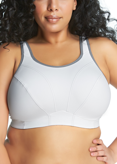 Wirefree Sports Bra in White