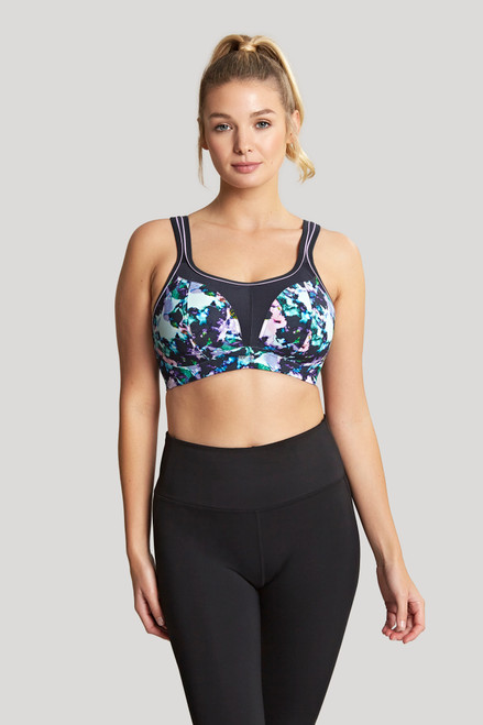 Sculptresse Non-Padded Sports Bra in Charcoal Marlin