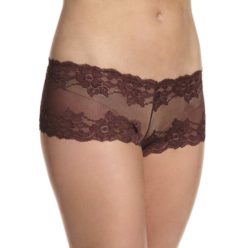 Montelle Lace Cheeky Boyshort in Chestnut FINAL SALE (40% Off)