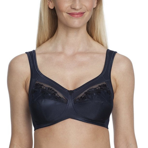 Anita Safina Top Comfort Wirefree Bra in Blue Iris