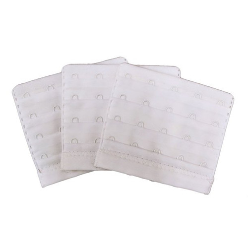 Braza 5 Hook White Extender - 3 Pieces