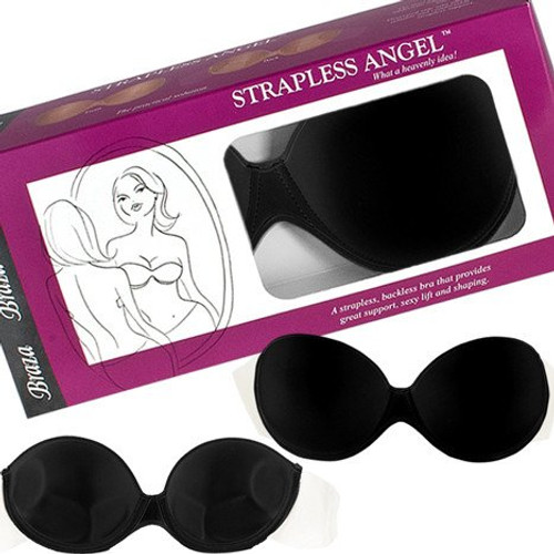 Braza Strapless Angel in Black