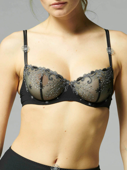 Simone Perele Délice Half Cup Bra in Moonlight