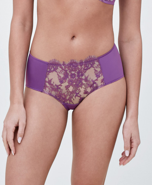 Skarlett Blue Entice Brief in Pure Purple/Cashmere FINAL SALE (30% Off)