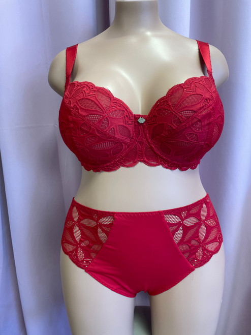 Antigel Stricto Sensuelle Bralette in Stricto Rouge - Busted Bra Shop