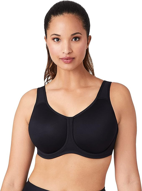 Wacoal Basic Beauty Spacer Underwire T-Shirt Bra in Black - Busted