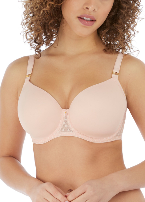 Freya Starlight Underwire Idol Molded Bra in Rosewater (ROR)