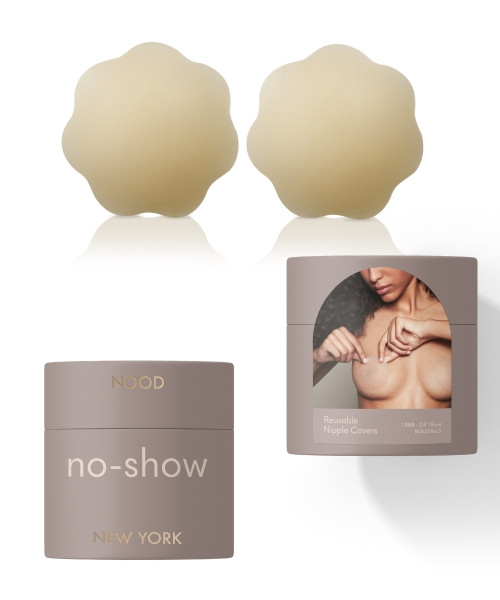Braza No Adhesive Reusable Silicone Nipple Covers - 1 Pair: Taupe