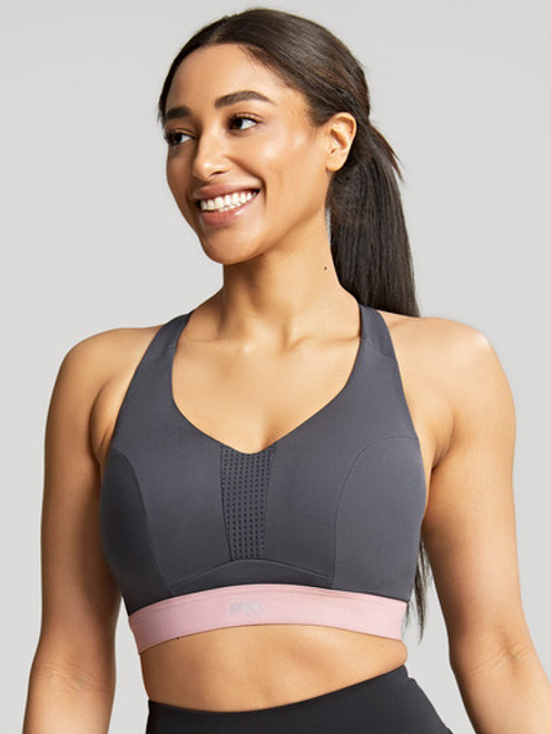 Sculptresse Non-Padded Sports Bra in Black - Busted Bra Shop