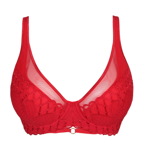 Prima Donna Vya Half Padded Plunge Bra in Strawberry Kiss (STK)