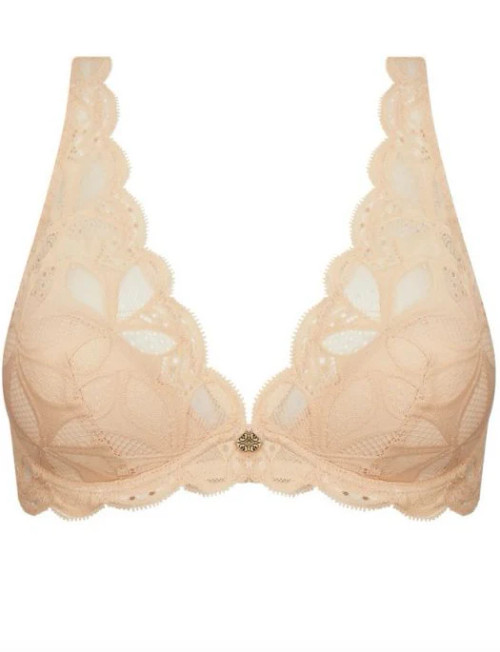 Sticto Sensuelle Padded Demi Cup Bra in Stricto Peche *FINAL SALE (25% Off)*
