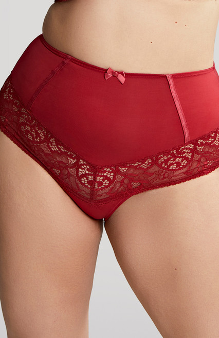 Sculptresse Estel High Waist Brief in Raspberry