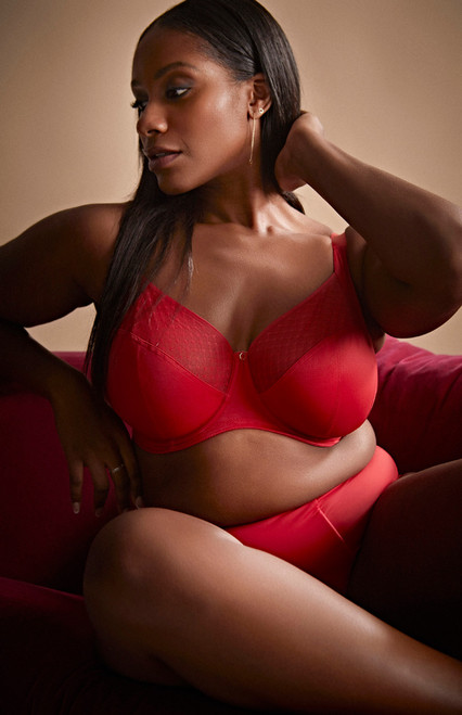 Sculptresse Bliss Full Cup Bra in Salsa Red