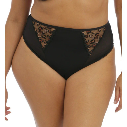 Namrah High Leg Brief in Black