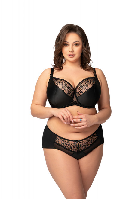 Ksymena Soft Cup Underwire Bra in Black