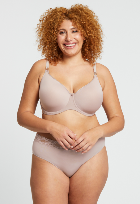 Sublime Spacer T-Shirt Bra in Moonshell Stripe