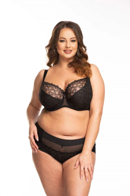 Daisy Soft Straps Bra in Black