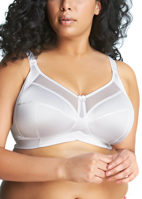 Keira Wirefree Soft Cup Bra in White