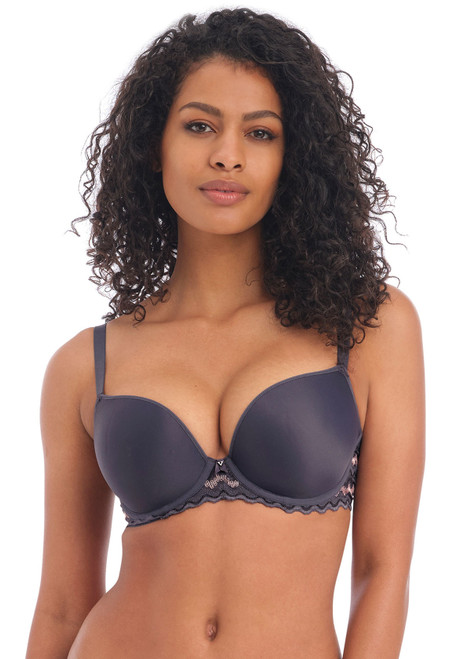 Festival Vibe Molded Plunge Bra in Cinder FINAL SALE (75% Off)