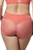 Elila Stretch Lace Cheeky Panty in Coral