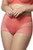 Stretch Lace Cheeky Panty in Coral Stretch Lace Cheeky Panty in Coral
