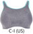 Wirefree Sports Bra in Slate Wirefree Sports Bra in Slate