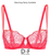 Simone Perele Nuance Sheer Demi Bra in Good Mood Red FINAL SALE (50% Off)