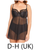 Sculptresse Chi Chi Babydoll in Black FINAL SALE NORMALLY $105