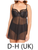 Sculptresse Chi Chi Babydoll in Black FINAL SALE (40% Off)