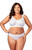 Jacquard Softcup Bra in White Jacquard Softcup Bra in White