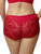 Stretch Lace Cheeky Panty in Red Stretch Lace Cheeky Panty in Red