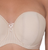 Curvy Kate Luxe Strapless Bra in Biscotti