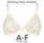 Rosa Faia Louisa Plunge Underwire Bra in Crystal FINAL SALE NORMALLY $82