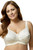 Elila Stretch Lace Wire Free Bra in Ivory