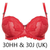 Tutti Rouge Fifi Bra Scarlet FINAL SALE NORMALLY $72