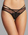 Dita Von Teese Dahlia Bikini Panty in Black/Nude FINAL SALE (40% Off)