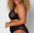 Curvy Couture Sheer Mesh Full Coverage Unlined Underwire Bra in Black